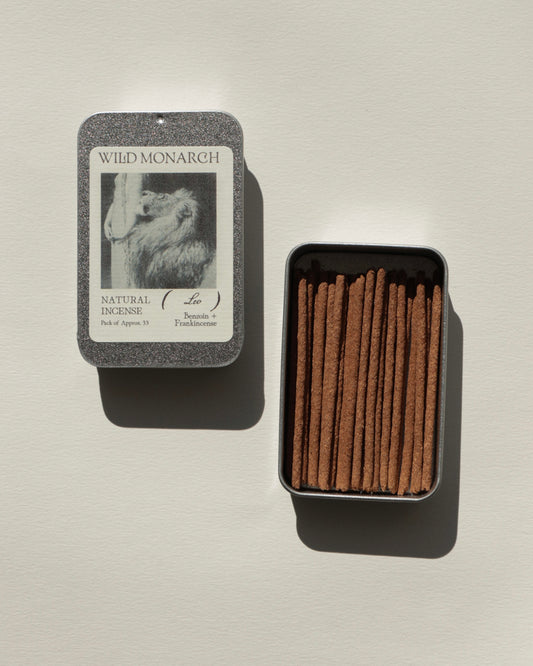Leo ♌︎ (Benzoin + Frankincense) Zodiac Incense