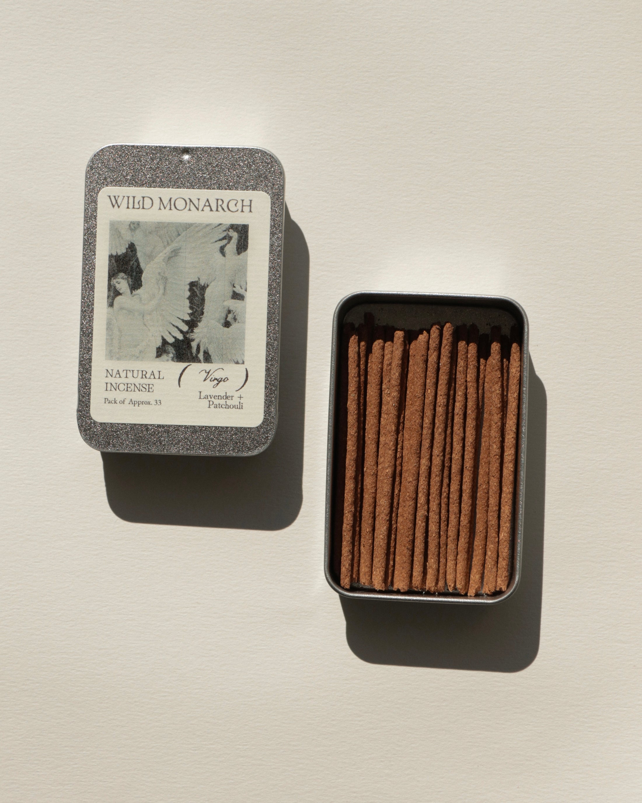 Virgo ♍︎ (Lavender + Patchouli) Zodiac Incense