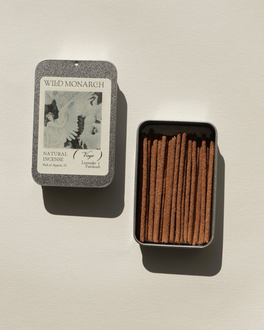 Virgo ♍︎ (Lavender + Patchouli) Zodiac Incense