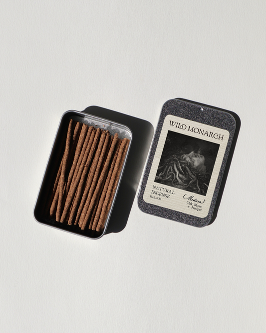 Medusa (Oak Moss + Juniper) Natural Incense