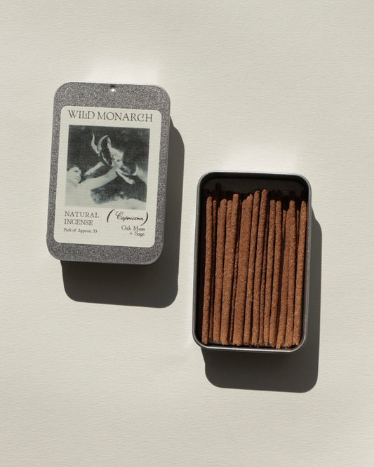 Capricorn ♑︎ (Oak Moss + Sage) Zodiac Incense