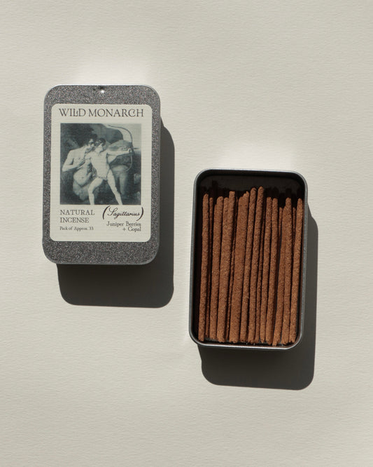 Sagittarius ♐︎ (Juniper Berries + Copal) Zodiac Incense