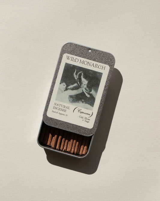Capricorn ♑︎ (Oak Moss + Sage) Zodiac Incense