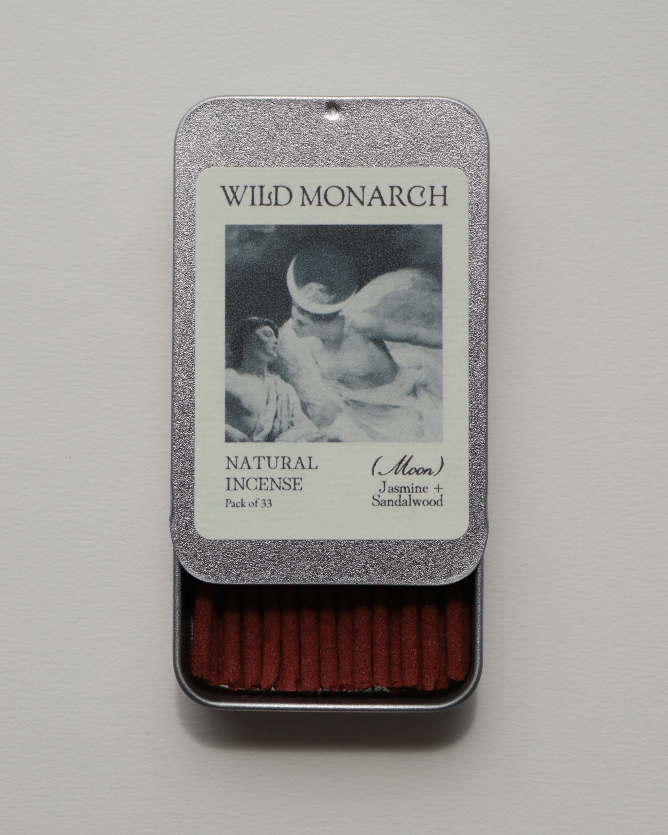 Moon (Jasmine + Sandalwood) Natural Incense