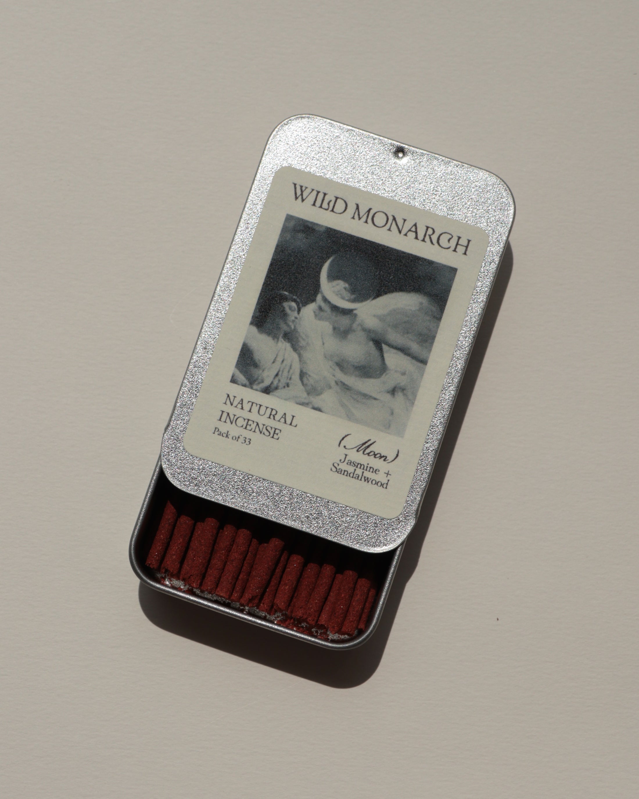 Moon (Jasmine + Sandalwood) Natural Incense