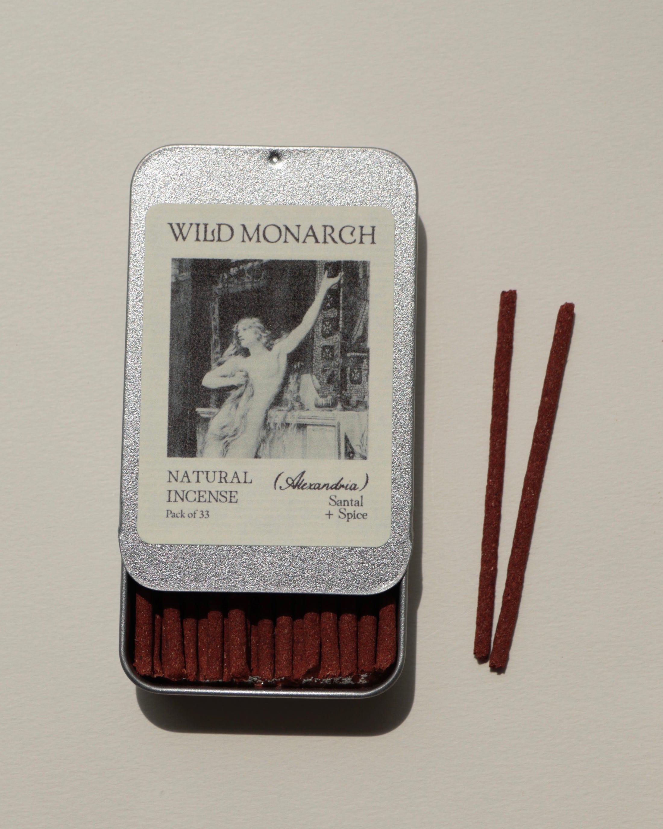 Alexandria (Santal + Spice) Natural Incense