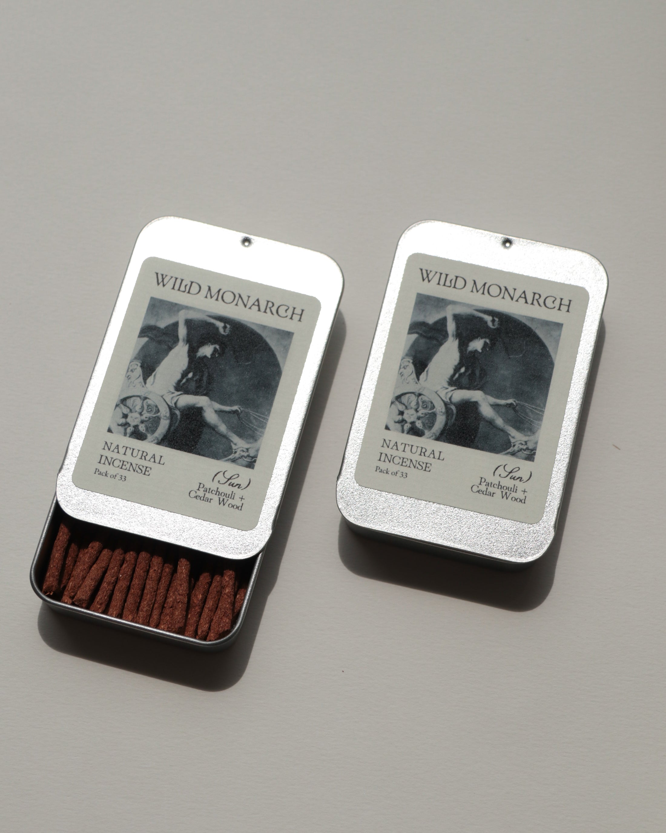 Sun (Patchouli + Cedar Wood) Natural Incense