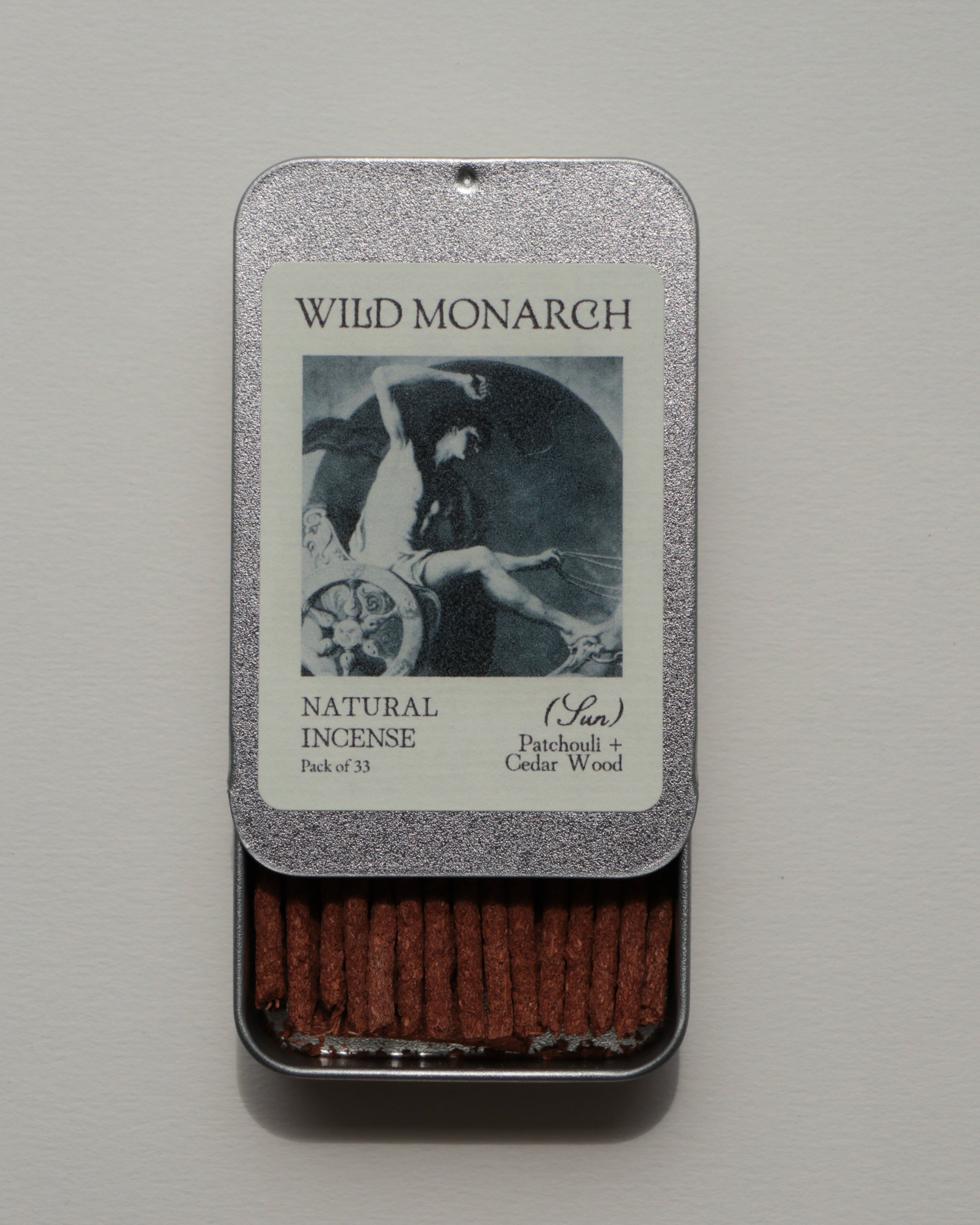 Sun (Patchouli + Cedar Wood) Natural Incense